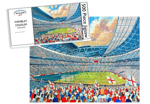 Wembley Stadium Fine Art Jigsaw Puzzle Wembley Stadium Fine Art Jigsaw Puzzle